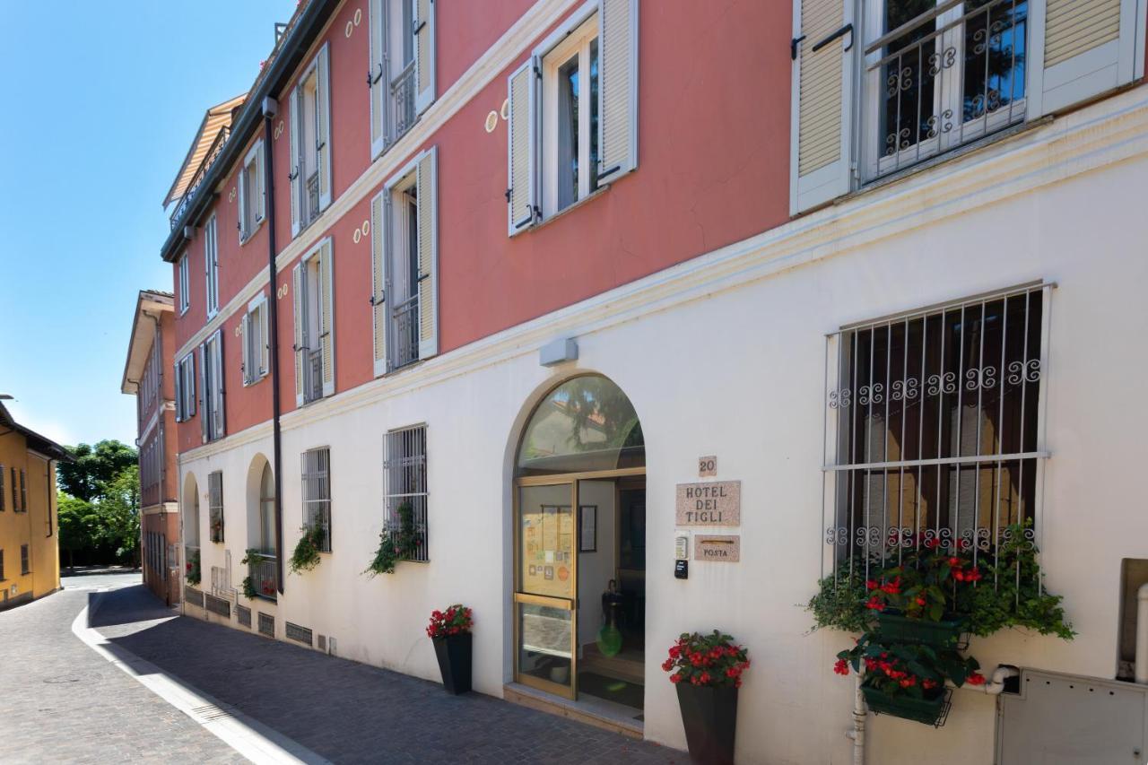 Hotel Dei Tigli Angera Exterior foto